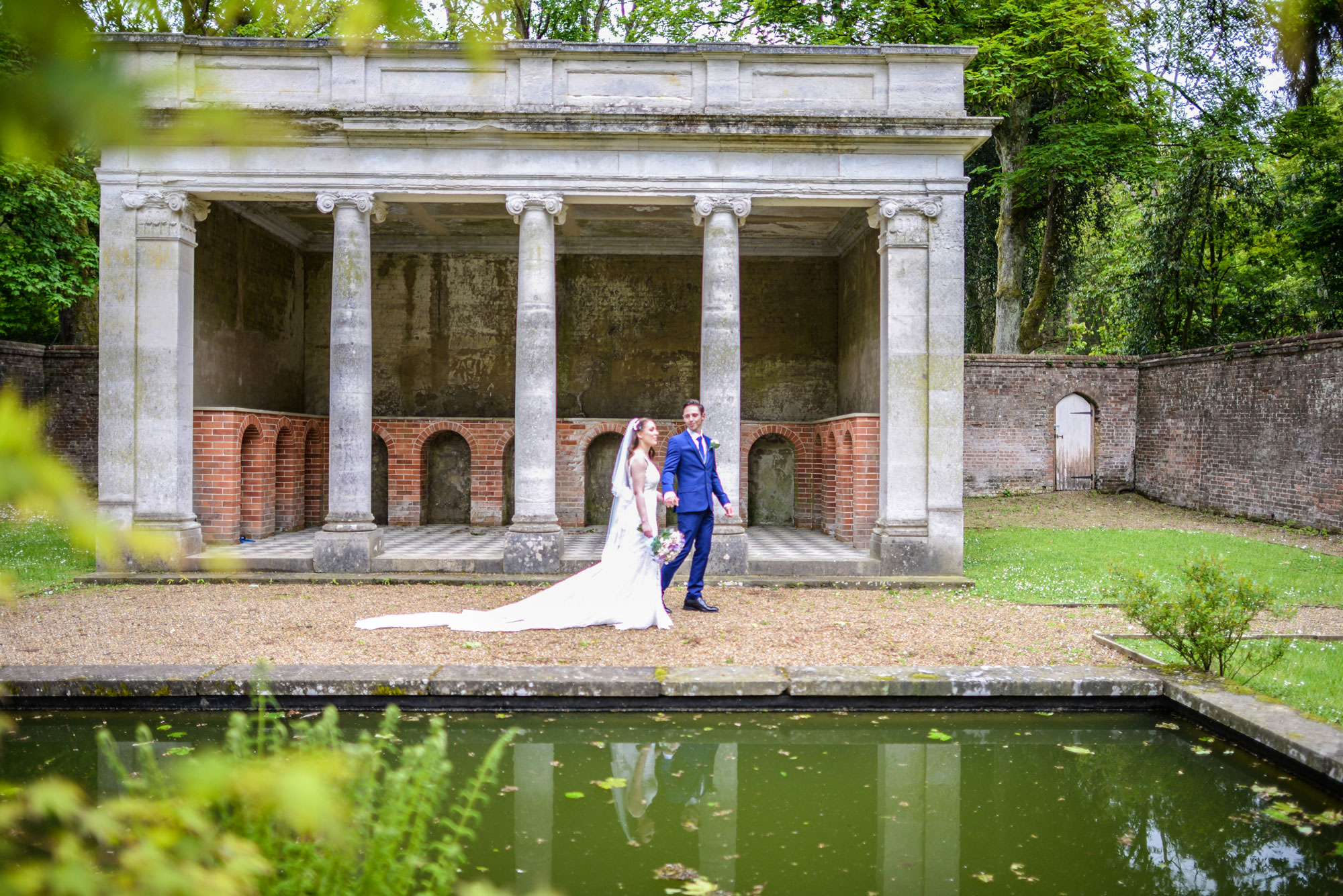 Wotton House Photographers for Wedding Secret Garden Wotton House