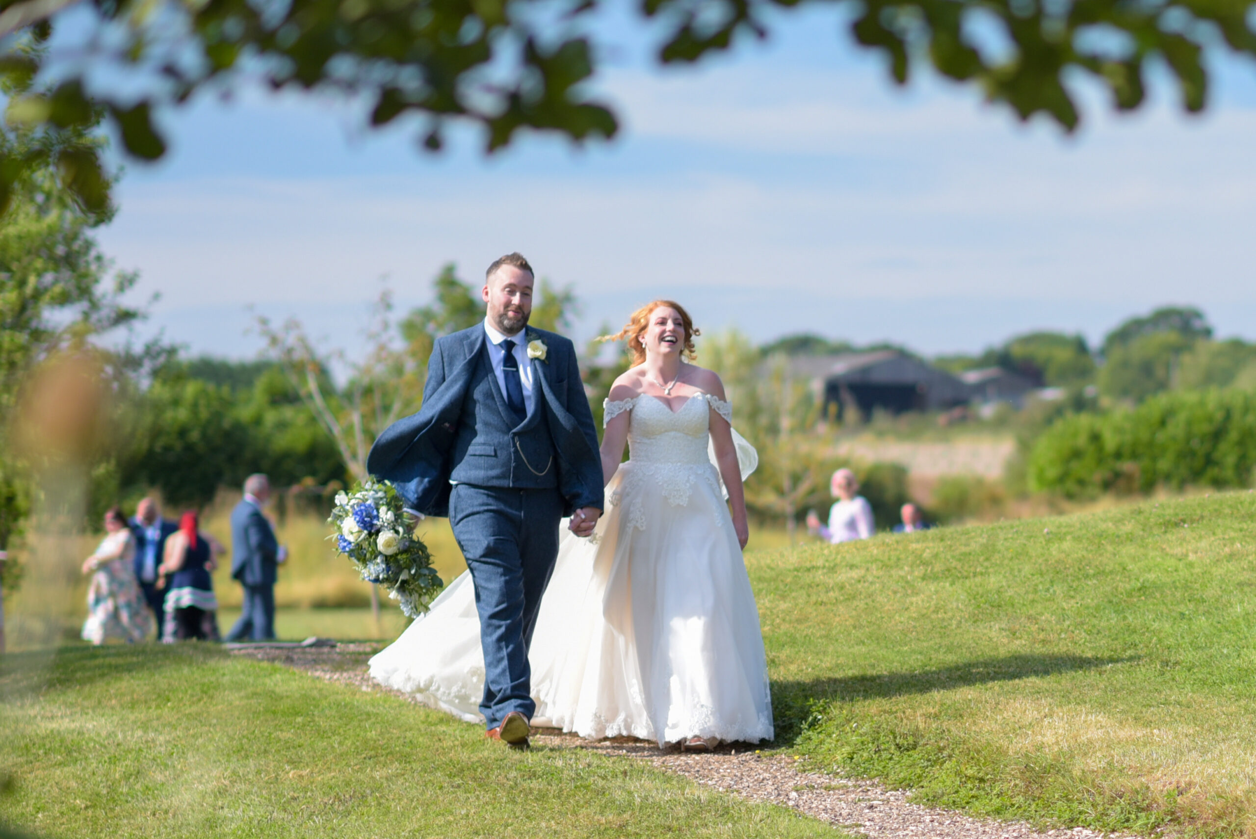 Wedding Photography in the grounds at Wootton Park
