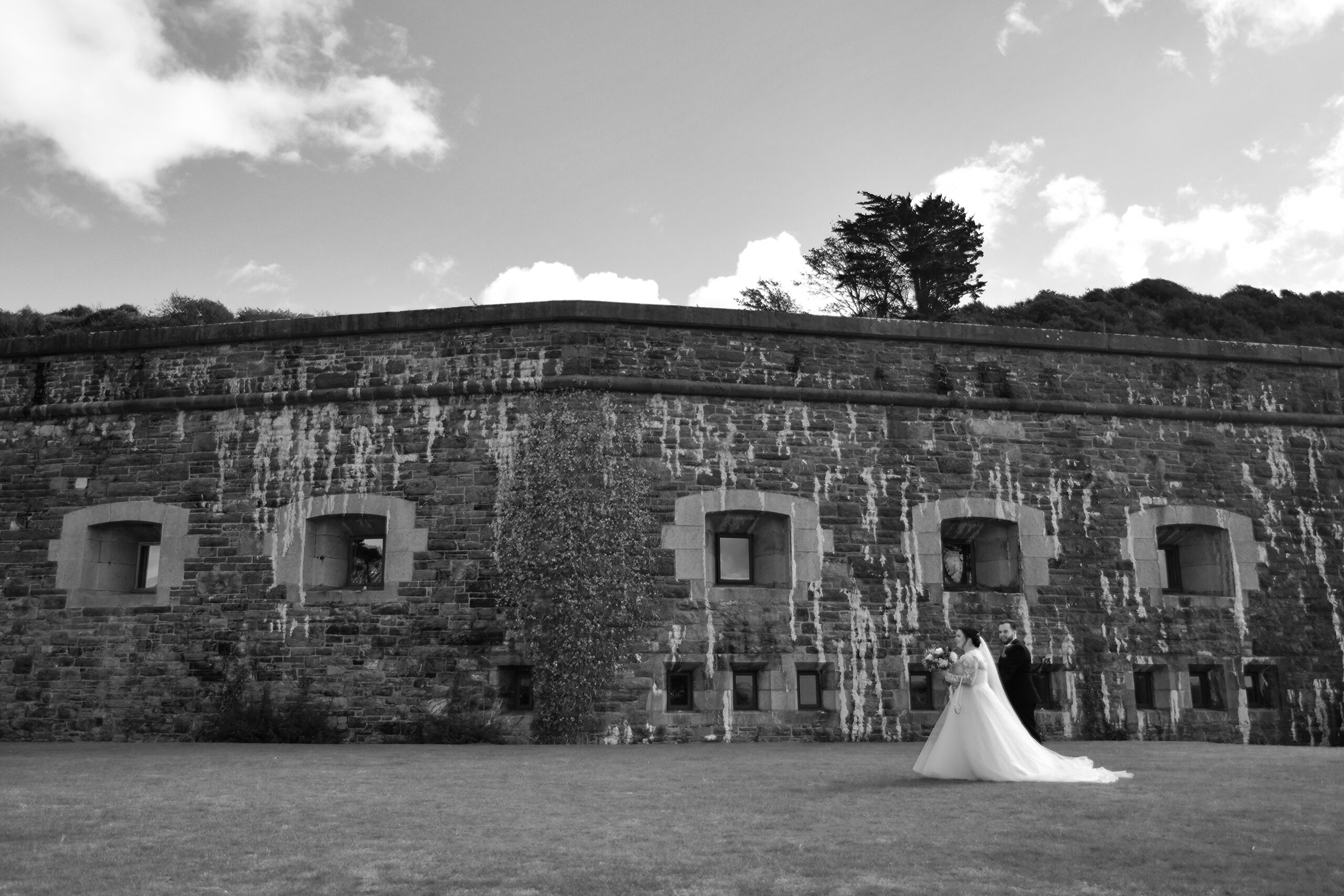 Wedding Photos at Polhawn Fort