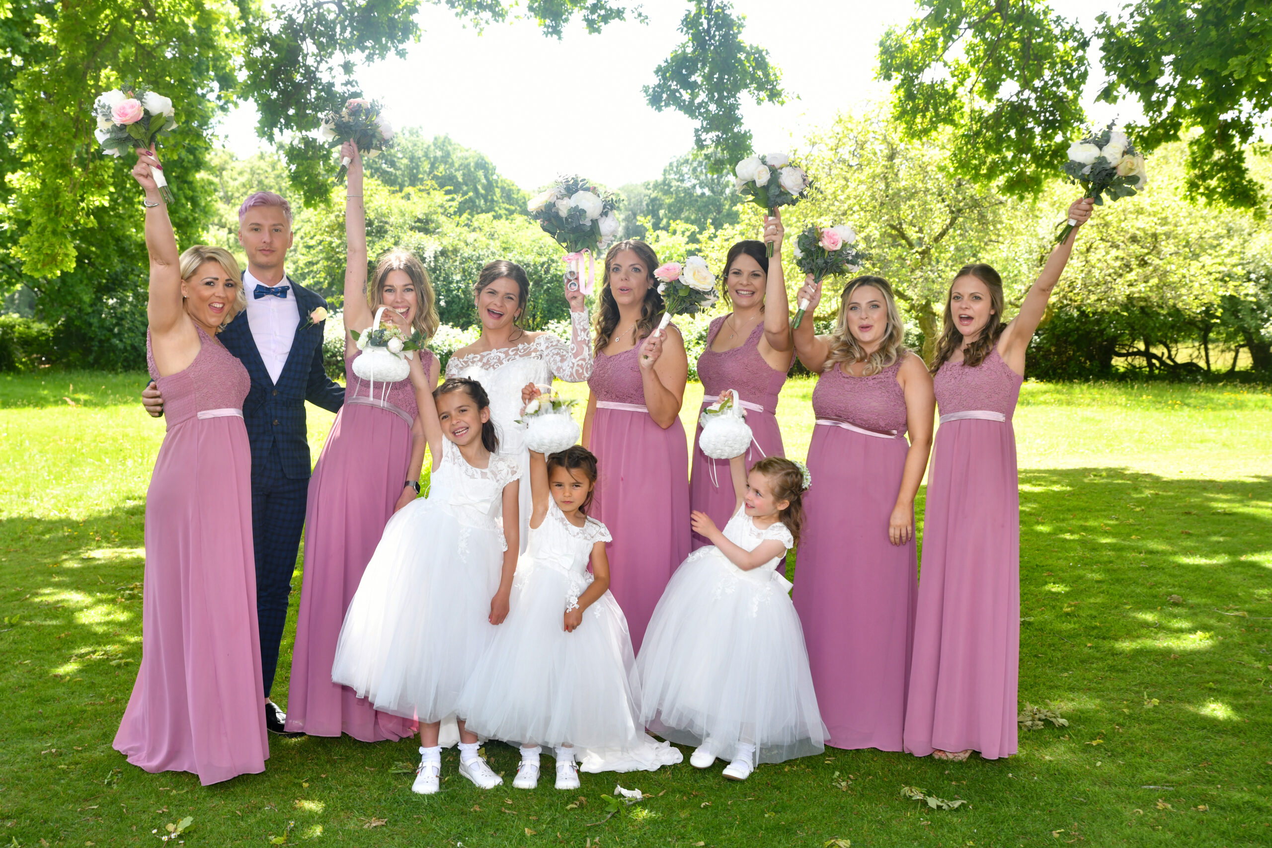 Wedding Photography Examples at Bartley Lodge