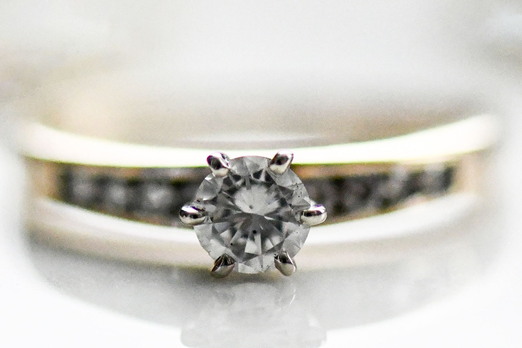 The Diamond on a Wedding Ring