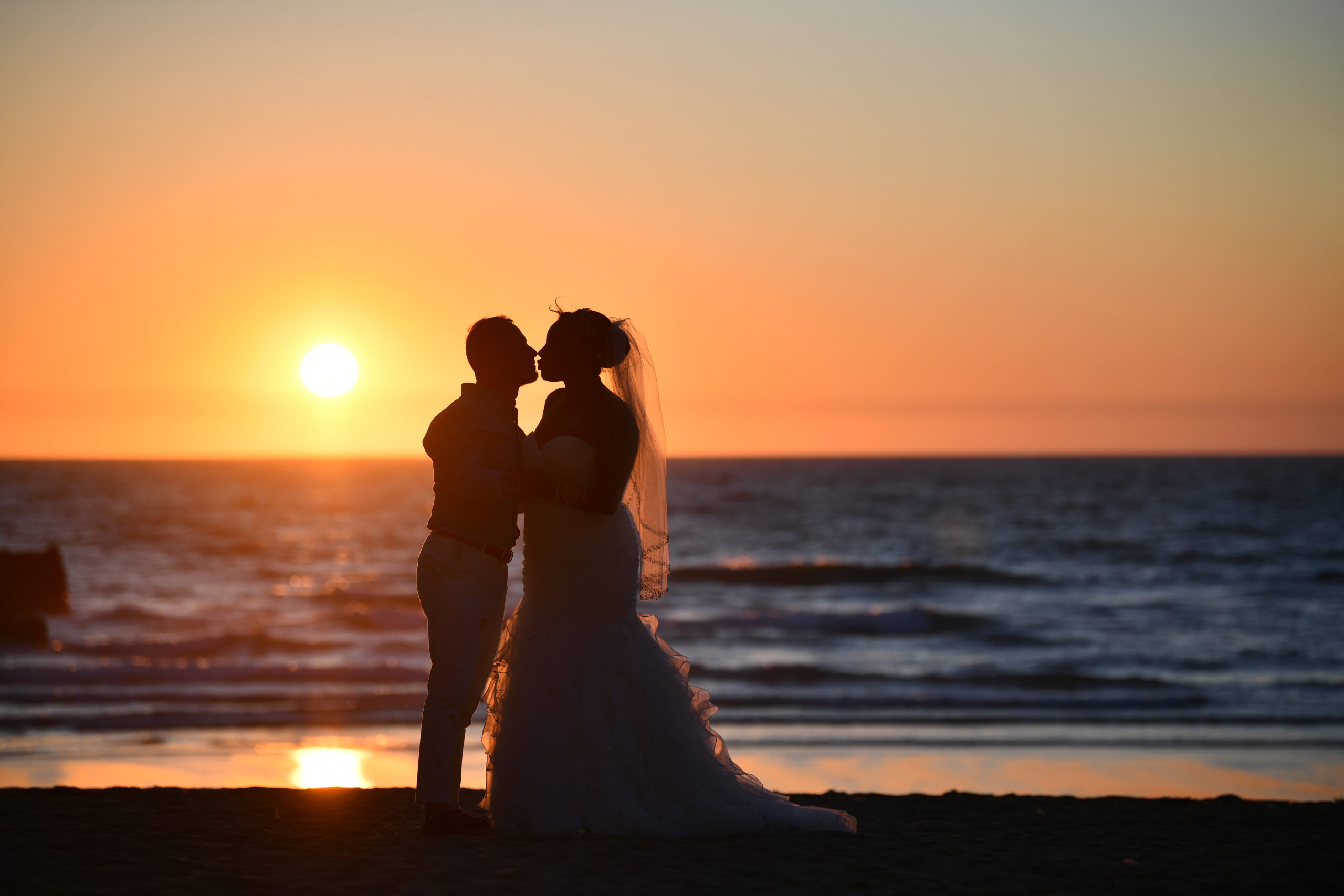 Sunset Wedding Photography Lusty Glaze
