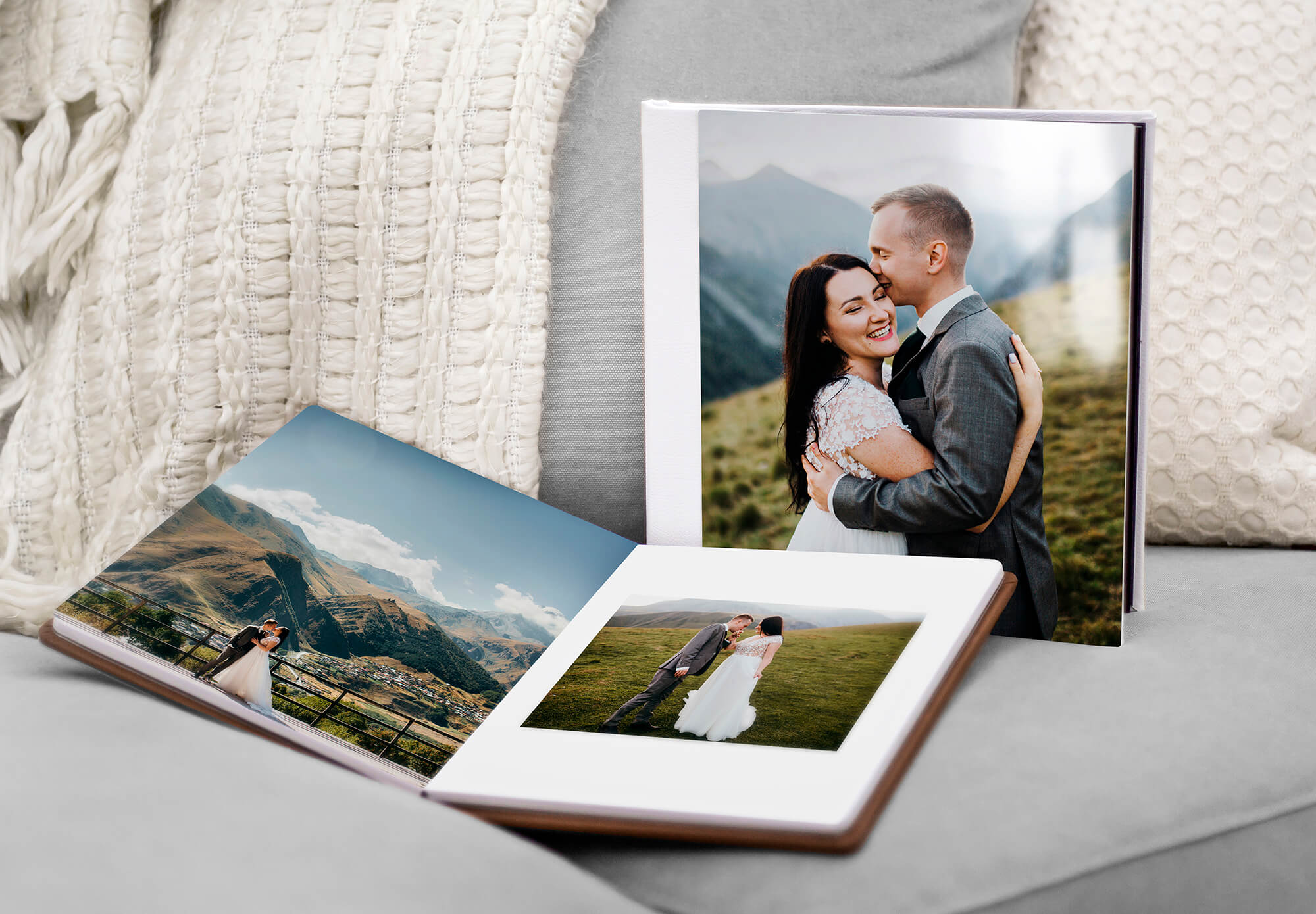 Wedding photography storybook wedding album