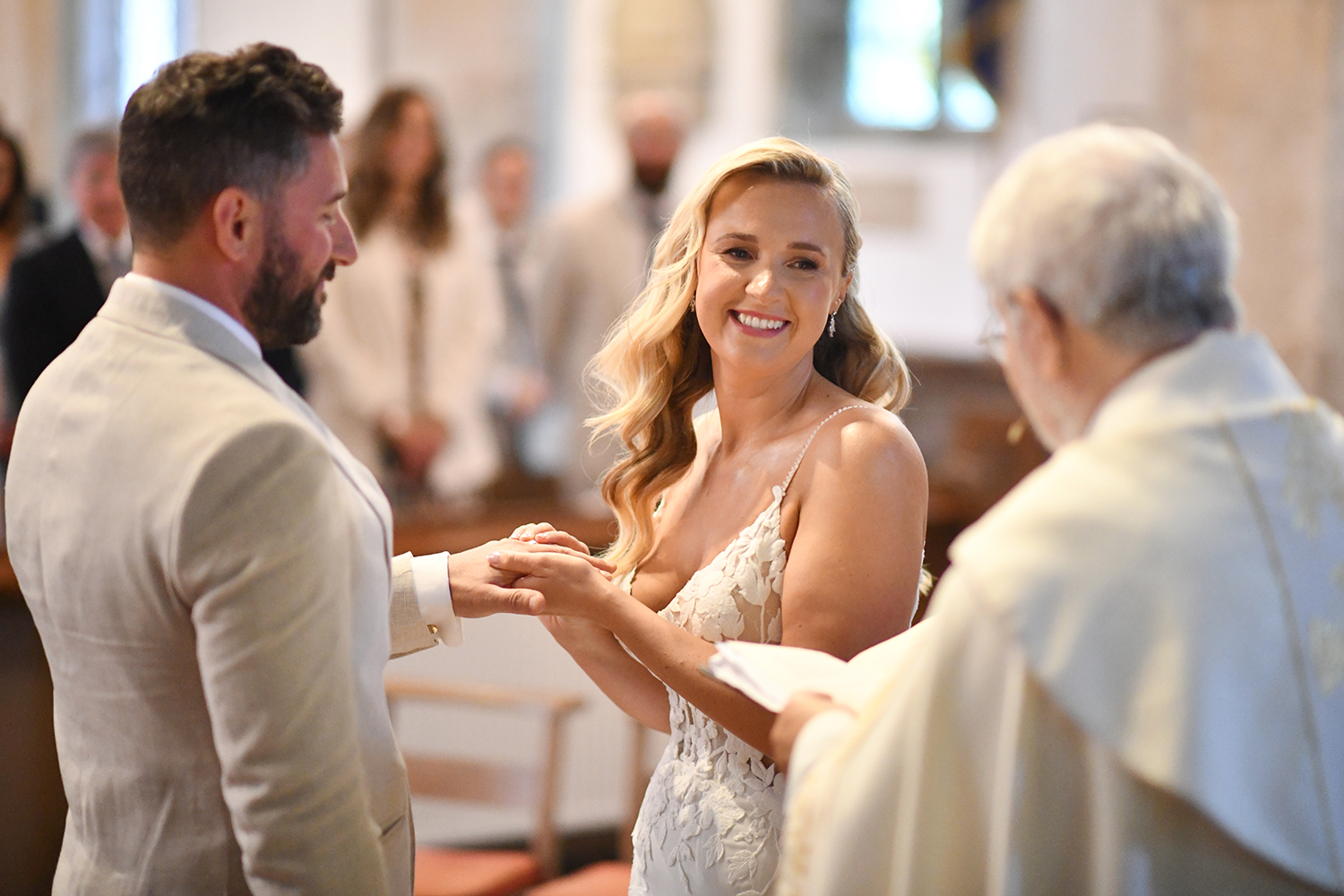 Wedding Photographers St Marys Church Painswick