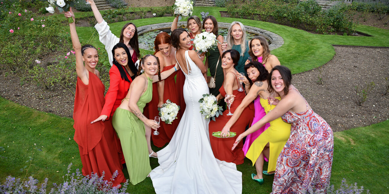 Wedding Photography of the girls at Great Fosters Wedding