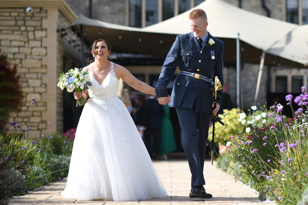 Wedding photographers The Pear Tree, Purton