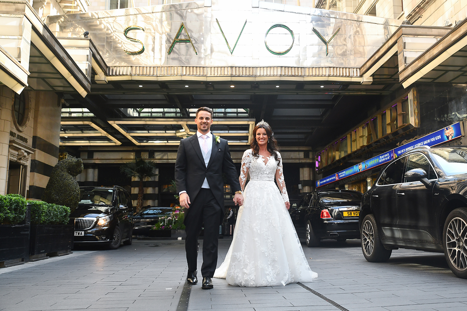 Wedding Photographer the Savoy Hotel London