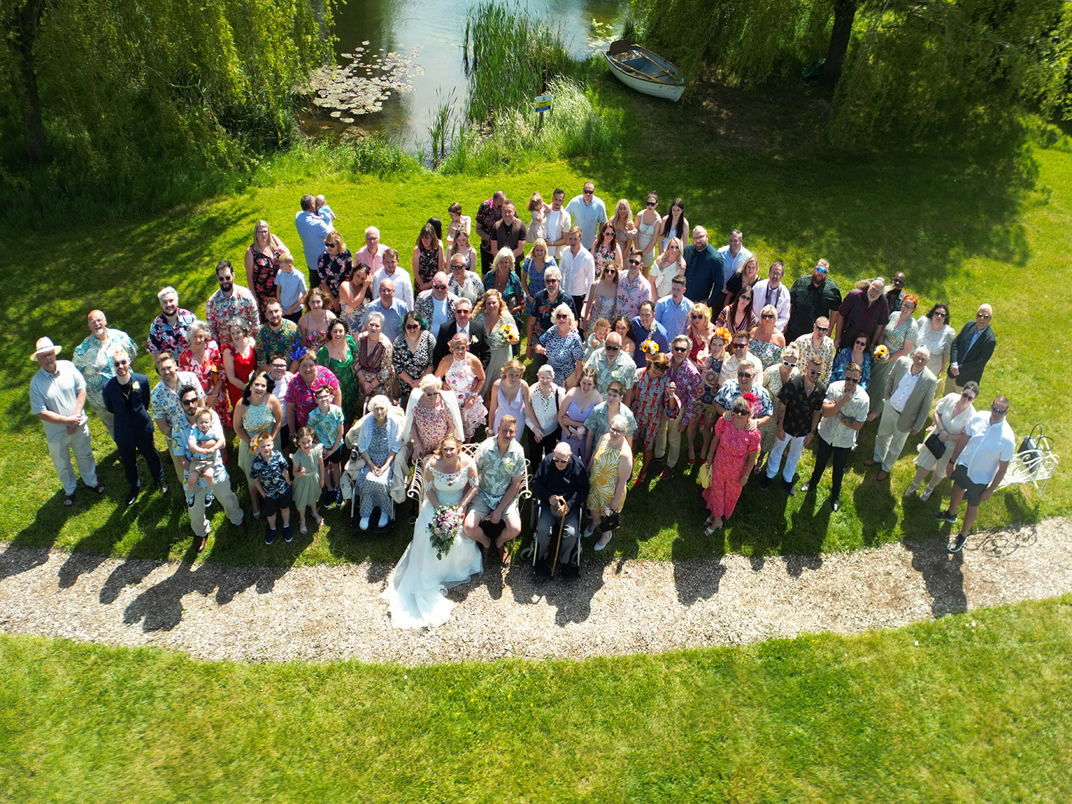 Wedding Drone Wootton Park